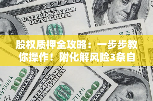 济南股权质押全攻略：一步步教你操作！附化解风险3条自救法则