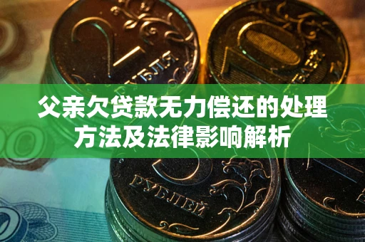济南父亲欠贷款无力偿还的处理方法及法律影响解析