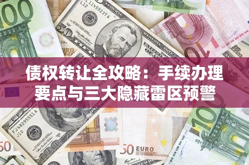济南债权转让全攻略：手续办理要点与三大隐藏雷区预警